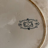 3 mismatched iron earth flat plates in green.