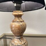 Mina France marble bedside lamp bases