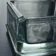Vintage glass paved ashtray