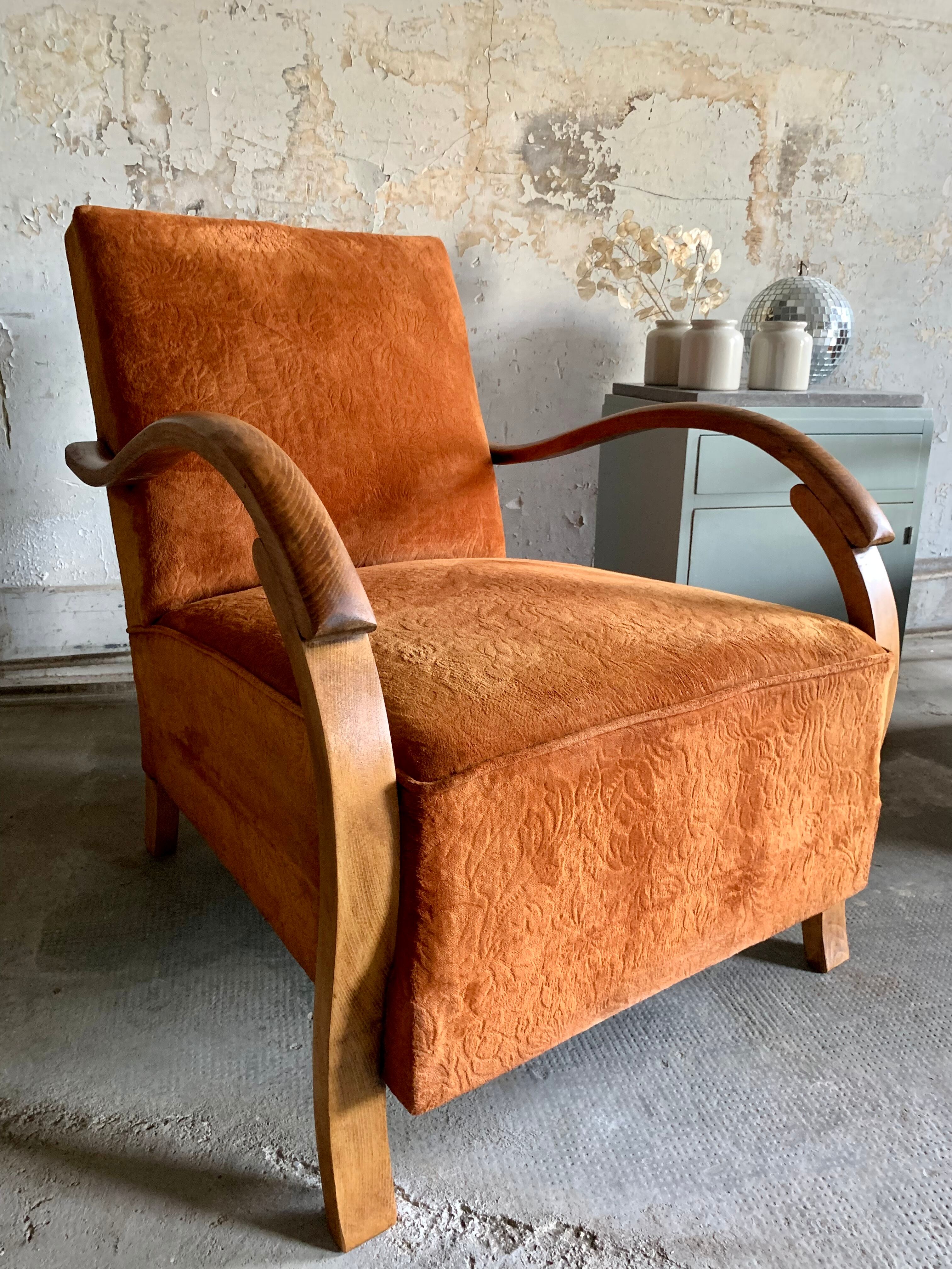 Pair of vintage armchairs