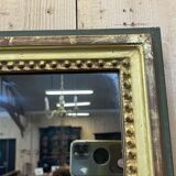 Mirror early twentieth in gilded wood