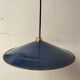 Suspensions in blue enamelled sheets
