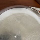 Empty dish pocket in silver metal made in italy