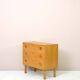Scandinavian oak chest of drawers