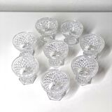 Set of 8 mini glasses