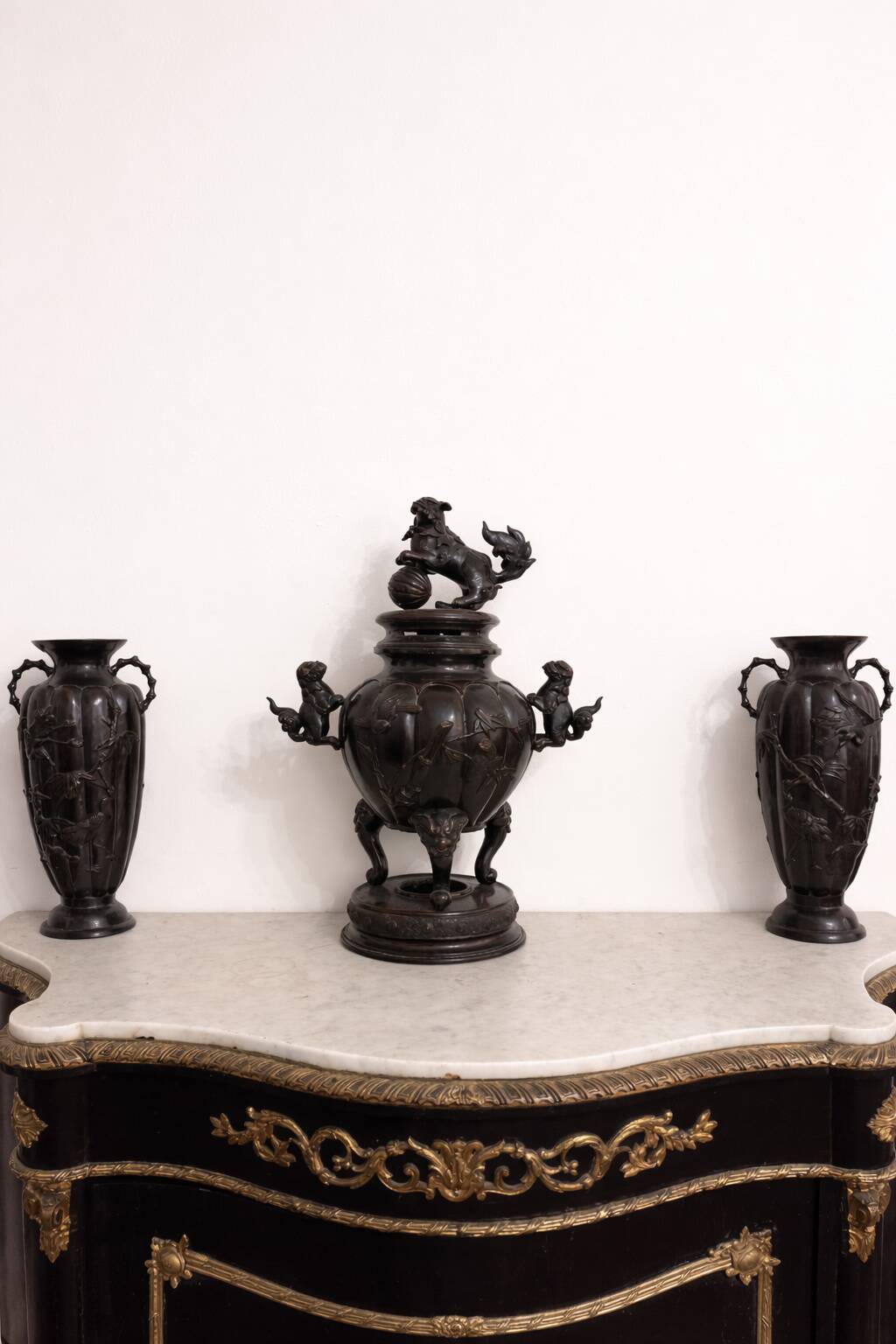 Chinese bronze vases