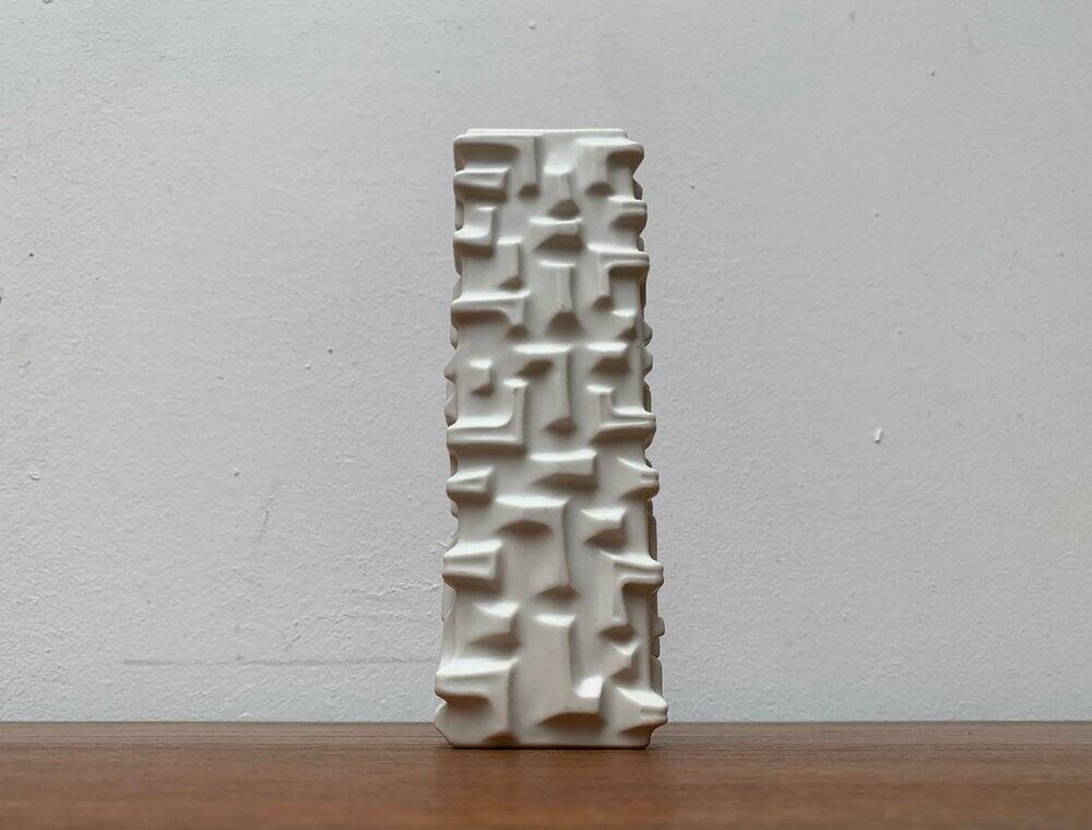 German brutalist vase by Bareuther Waldsassen, 1960s