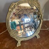 Art Nouveau table or makeup mirror