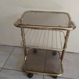 70s rolling side table