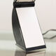 Desk lamp Disco in black plastic designed by Mario Bertorelle circa 1970