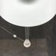 Lampadaire en métal danois de Frandsen, 1989