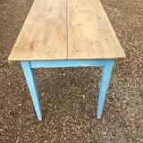 Old antique wooden bistro table