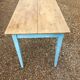 Ancienne table de bistrot ancienne en bois