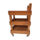 Vintage wooden rolling dessert