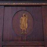 Antique mirror from around 1890, Northern Europe.