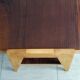 Table basse en bois 2 niveaux années 50-60