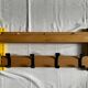 Wall coat rack