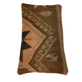 Turkish handmade kilim cushion cover , 30 x 50 cm