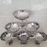 6 Stainless Steel Dessert Cups