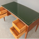 Plated style Louis XVI mahogany desk