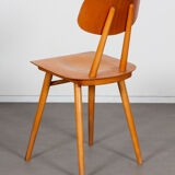 Pair of wooden chairs produced by Ton, 1960