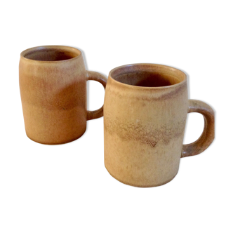 Stoneware mugs