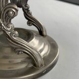 Royal sauce boat in silver-plated metal – chic baroque style