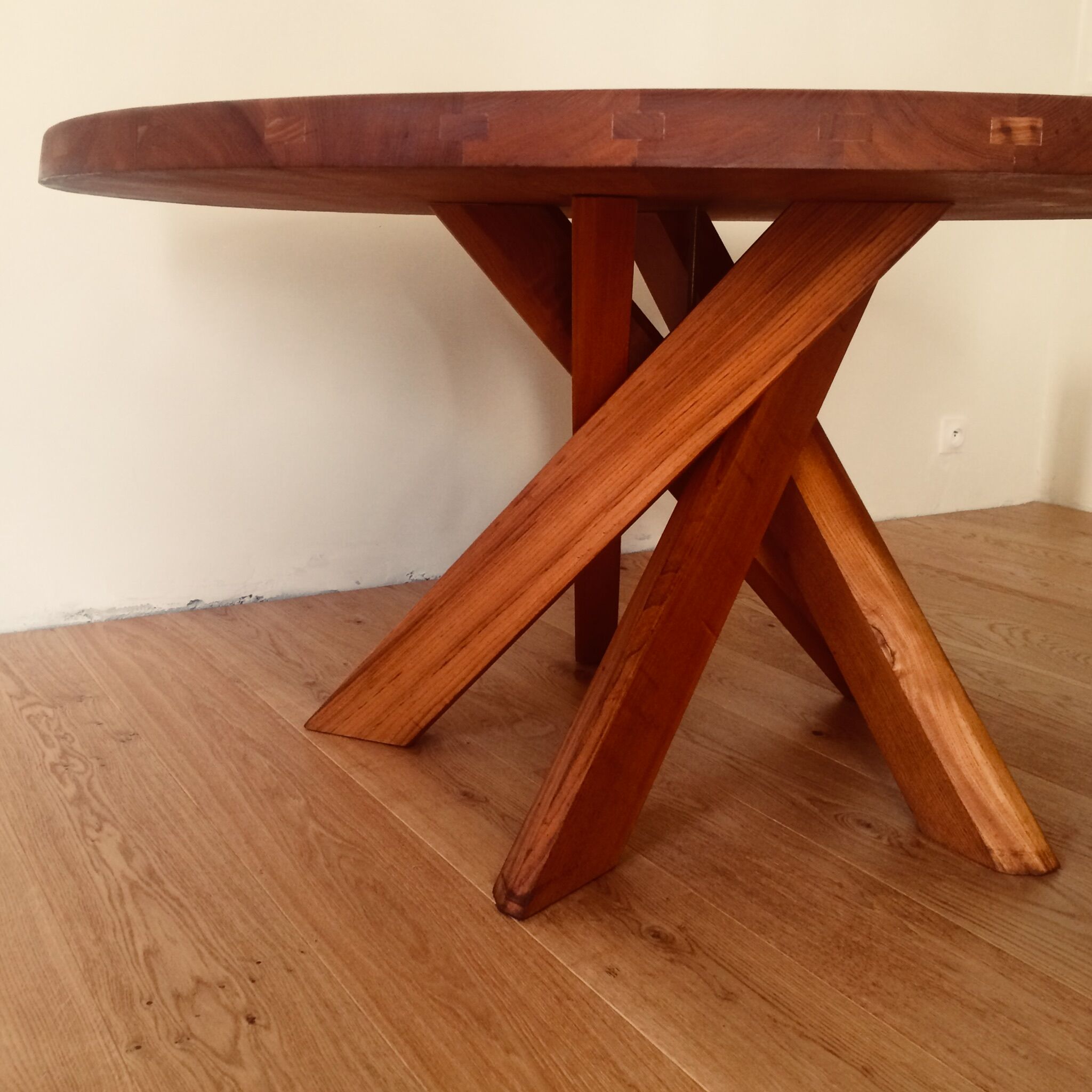 Roundtable T21D Sfax by Pierre Chapo, circa 1960