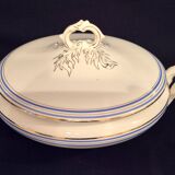 Vegetable dish or soup tureen in Onnaing earthenware A524