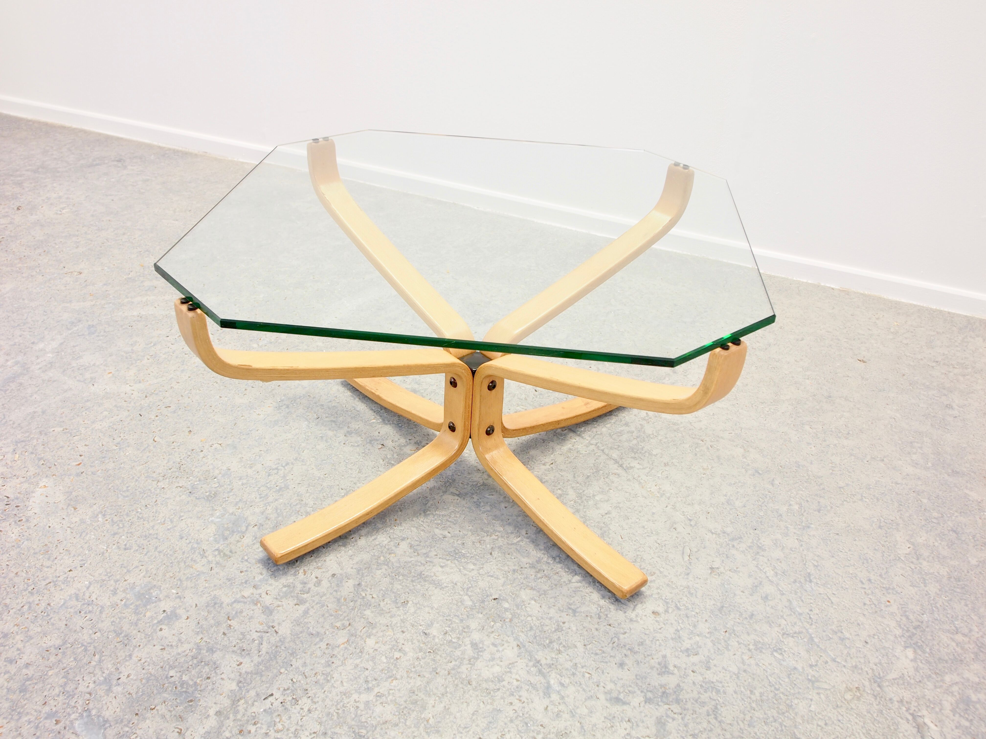 Vintage Scandinavian "Falcon" table by Sigurd Ressel for Vatne Mobel Norway