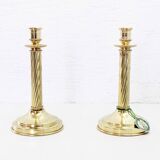 Pair of Lecellier Villedieu candle holders