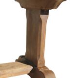 Solid wood farmhouse table long 230cm