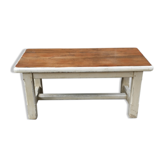 Patinated coffee table