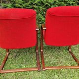 Paire de fauteuils années 70/80