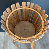 Rattan plant holder