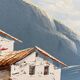 Vintage Mediterranean landscape – oil on canvas with a knife, yes