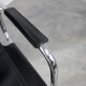 Bauhaus 1970s cantilever armchair in black leather
