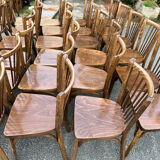 Set of 34 Baumann chairs