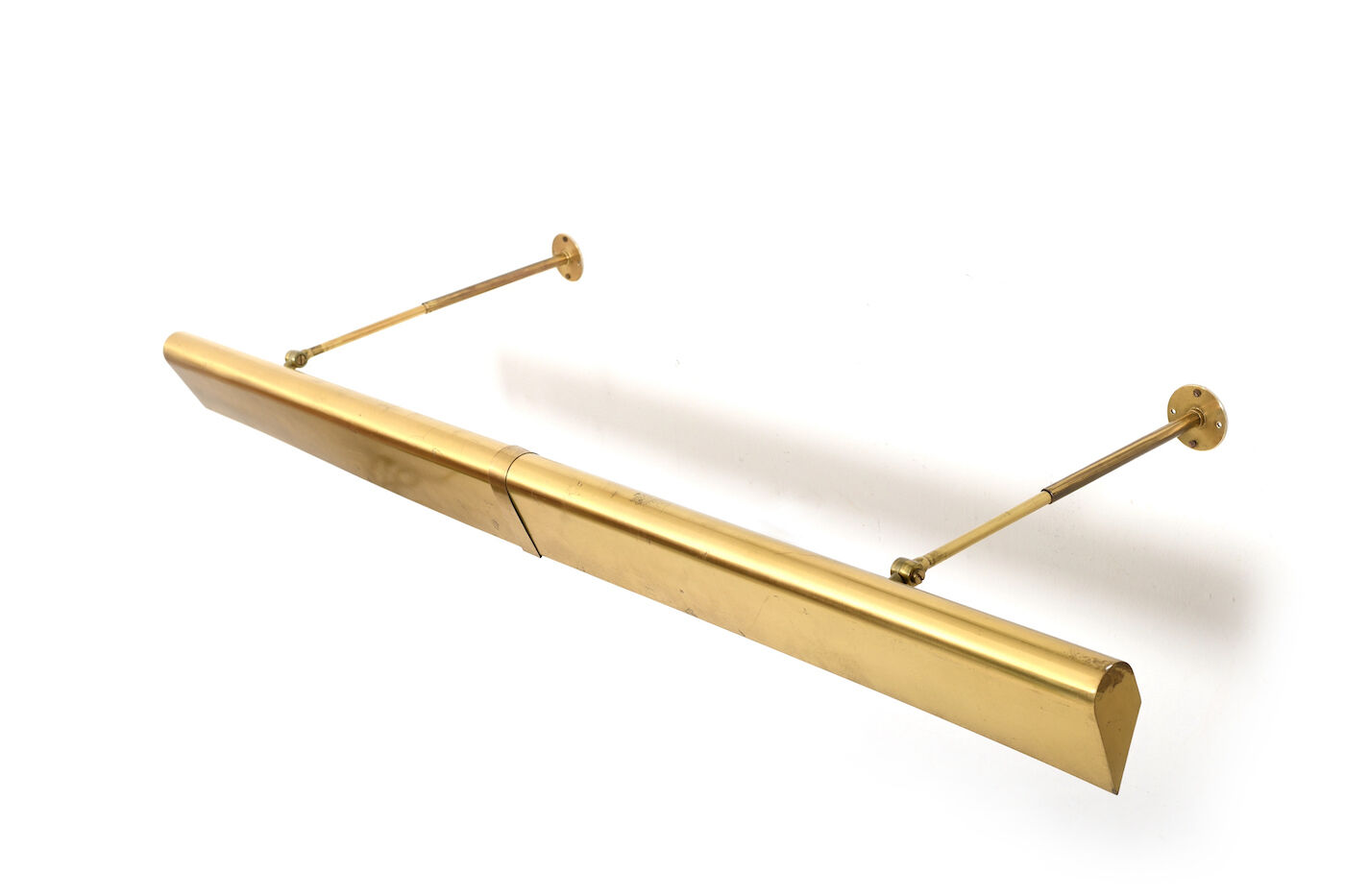 Danish library / painting lamp in brass 1940s