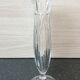 Hand-cut crystal vase
