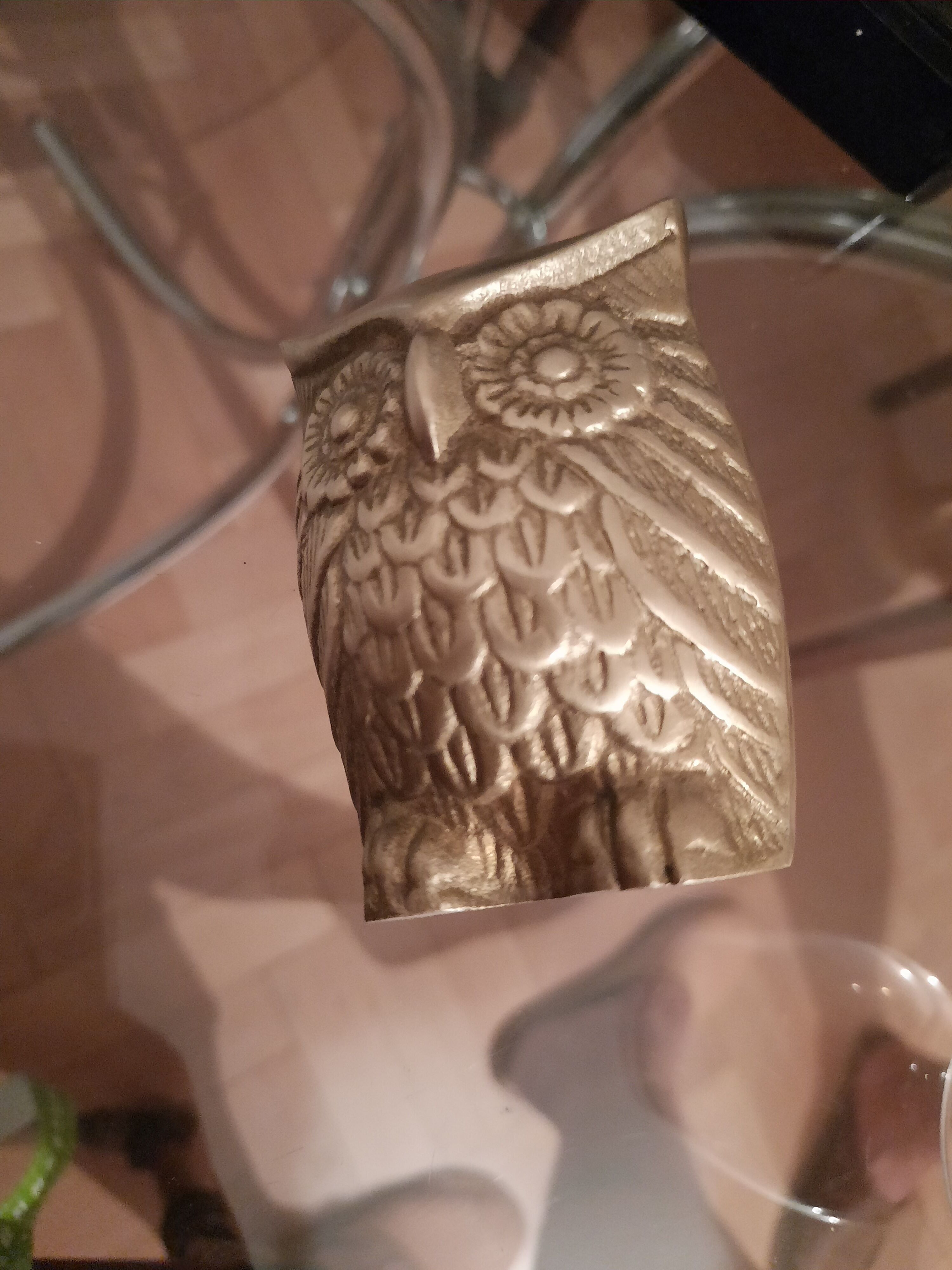 Brass owl