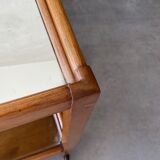 Mirrored rolling table