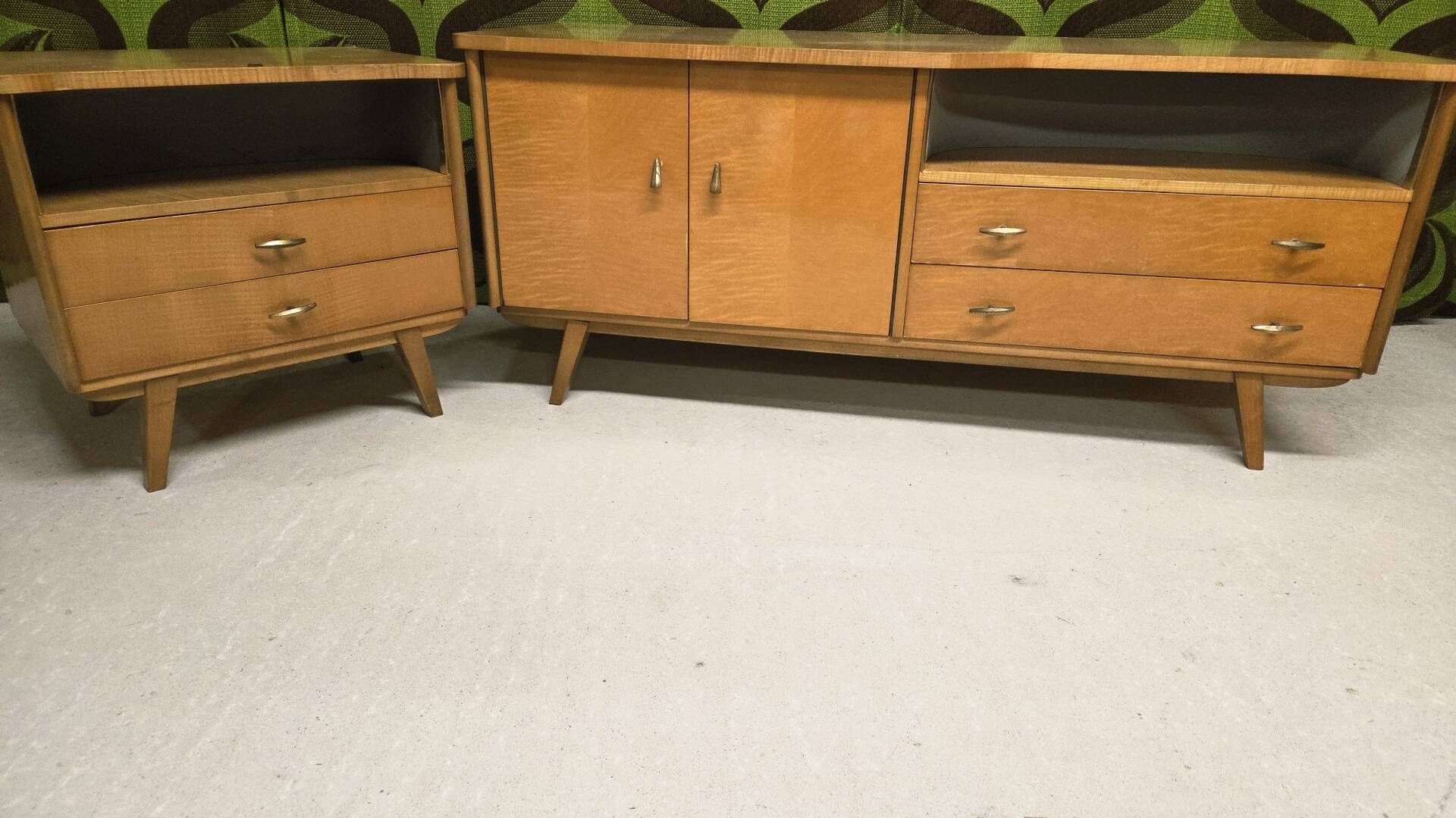 Enfilade basse modulable vintage années 1960 vintage