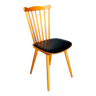 Baumann Model Menuet chair, black and beech finish, 1968