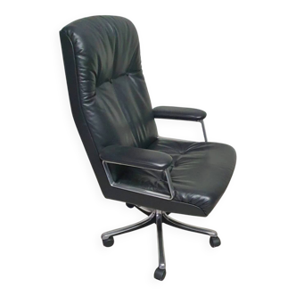 Vintage office chair P128 by Osvaldo Borsani for Tecno