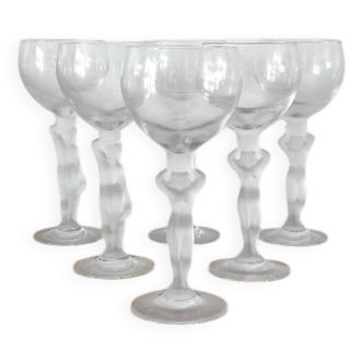 Bacchus and Venus Wine Glass Set