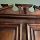 Two-body walnut buffet, High period regional.