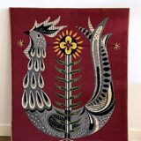Large canvas, tapestry “The Lyrebird”.