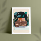 Illustration "Hibernation" A4