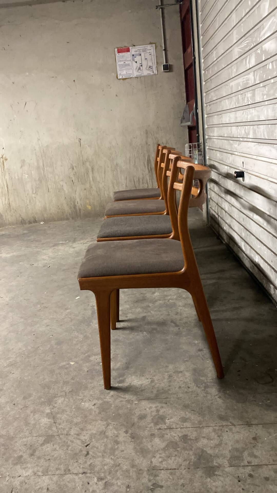 Vintage Scandinavian chairs by Johannes Andersen